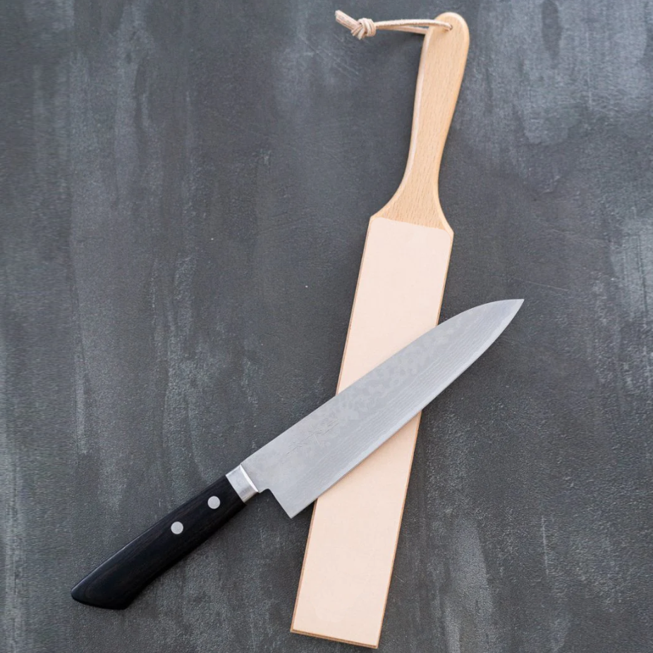 FocusOn Double-Sided Leather Strop Paddle